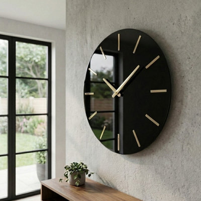 Midnight Minimalist Wall Clock