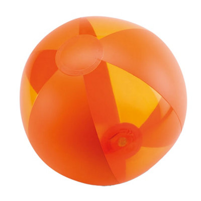 MidOcean Aquatime Inflatable Beach Ball Orange (One Size)