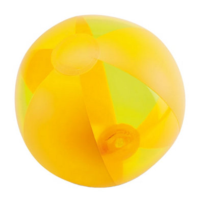 MidOcean Aquatime Inflatable Beach Ball Yellow (One Size)