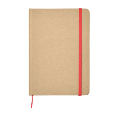 MidOcean Everwrite Recycled A5 Notebook Red (1.1cm x 21cm x 14cm)