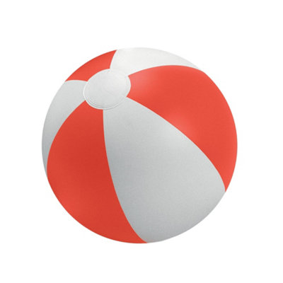 MidOcean Playtime Inflatable Beach Ball Red (One Size)
