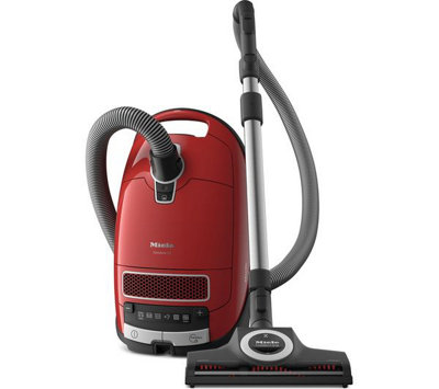MIELE Complete C3 Cat & Dog Cylinder Bagged Vacuum Cleaner - Red