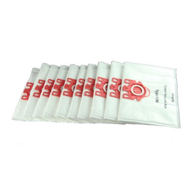 Miele Vacuum Cleaner Dust Bags x 10 Type FJM Plus Filters by Ufixt