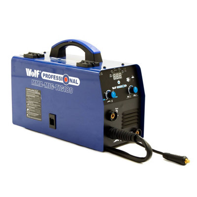 MIG MMA TIG Welder Wolf 180 5 Function Combination - 3