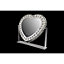 MiHOMEUK Heart Daisy LED Vanity Table Mirror with Chrome Base