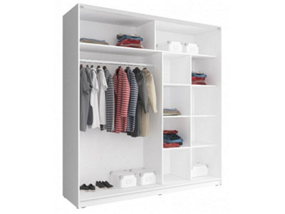 Hekami single online door wardrobe