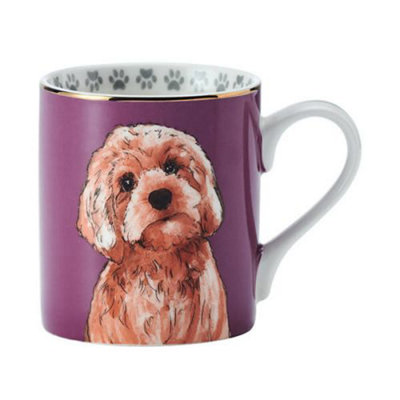 Mikasa Cockapoo 280ml Straight-Sided Mug