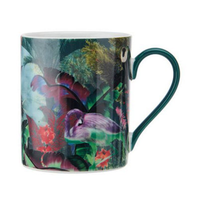 Mikasa x Sarah Arnett 350ml Mug with Flamingo Print