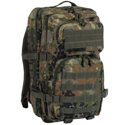 Mil-Tec MOLLE US Backpack Large Flecktarn