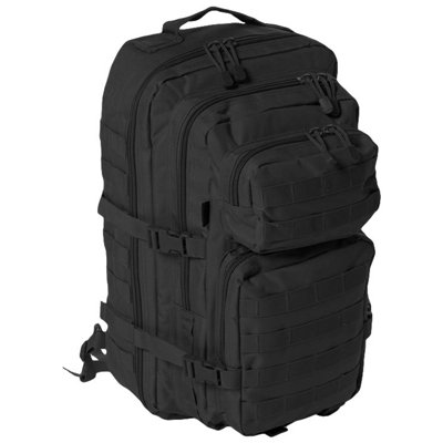Mil-Tec One Strap Large Backpack Black