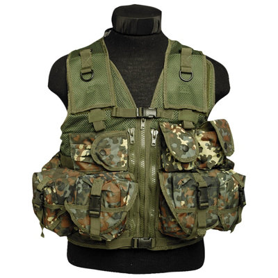 Mil-Tec Ultimate Tactical Vest Flecktarn