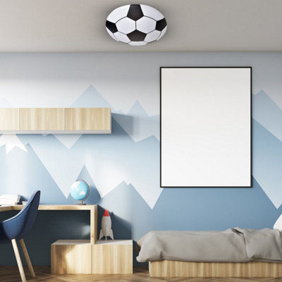Milagro Ball 40CM Wall Or Ceiling LED Lamp 18W A Fun And Economical Eye Catching Feature For Bedroom Playroom Or Man Cave