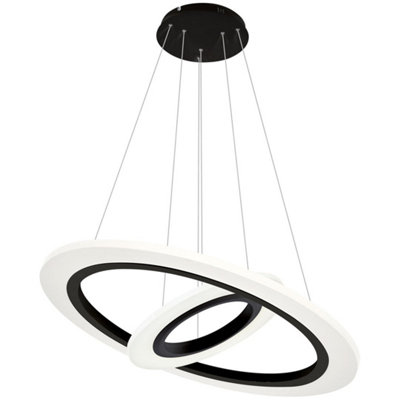 Milagro Colin Black Pendant Lamp 3XE27 Hand Made Matt Black Cage Style Lamps Creating Industrial Chic - 8