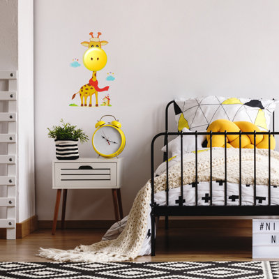 Milagro Giraffe LED Childrens Lamp Charming Fun Night Light Ultra Low Consumption 0.6W Colourful Wall Decals Create A 3D Effect