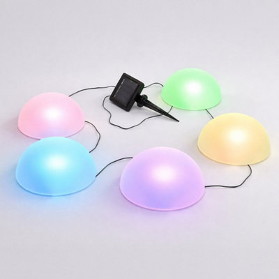 Milagro Hemi RGB IP44 Solar Lamp
