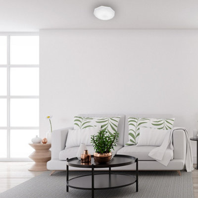 Milagro Hex 26CM 12W(70W) Ceiling Lamp A Highly Efficient Modern Ceiling Lamp With Low Energy LED Light Source Included