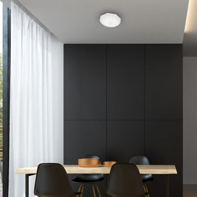 Milagro Hex 26CM 12W(70W) Ceiling Lamp A Highly Efficient Modern Ceiling Lamp With Low Energy LED Light Source Included