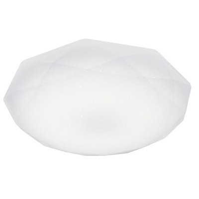 Milagro Hex 26CM 12W(70W) Ceiling Lamp A Highly Efficient Modern Ceiling Lamp With Low Energy LED Light Source Included