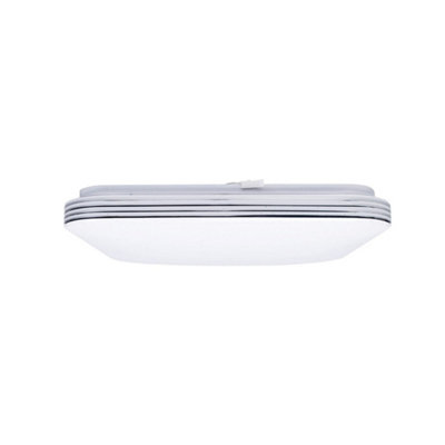 Milagro Palermo 53CM Modern White LED Ceiling Lamp 72W(300W) Included Remote With Adjustable Brightness And Colour Temperature
