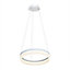 Milagro Ring 40CM LED Designer Pendant Lamp A Stunning Centrepiece Formed From A Hypnotic White Circular 24W(120W) LED Hoop