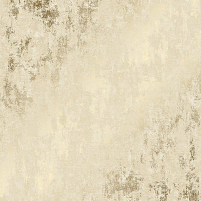 Milan Metallic Wallpaper In Neutral And Gold