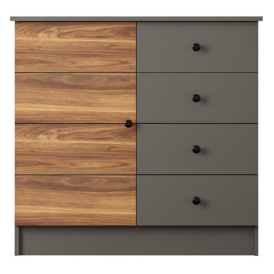 MILANO 1 Door 4 Drawer Sideaboard Cabinet