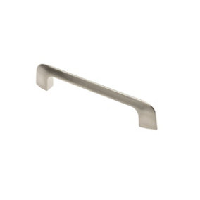 MILANO - cabinet door handle - 128mm, inox (brushed steel)