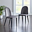 Milano Dining Chair, Set of 4, Grey