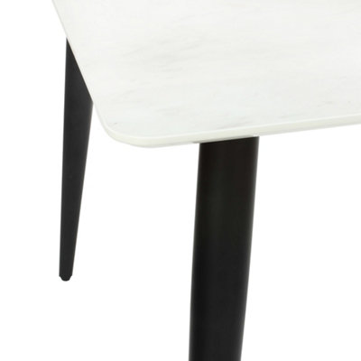 Milano Marble Effect Rectangular Dining Table