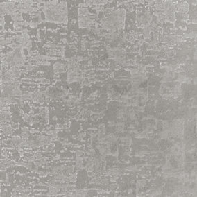 Milano Metallic Stone Silver & Gold Textured Plain Wallpaper MC7104