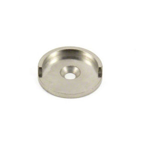 Mild Steel Keeper Cup For Pot & Countersunk Magnet - 35mm diameter - Half Lip