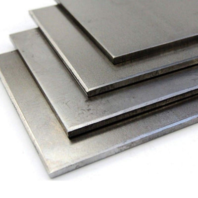 MILD STEEL SHEET STEEL PLATE 3MM THICK -  1000MM X 500MM