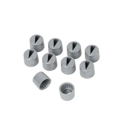 Milenco 17mm Hexagon Wheelbolt Indicators Pack of 10