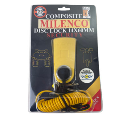 Milenco Composite Disc Lock 14mm x 60mm