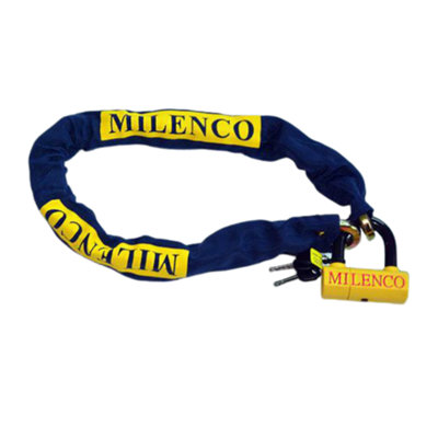 Milenco Dundrod Motorcycle U Lock and 14mm Chain 1m