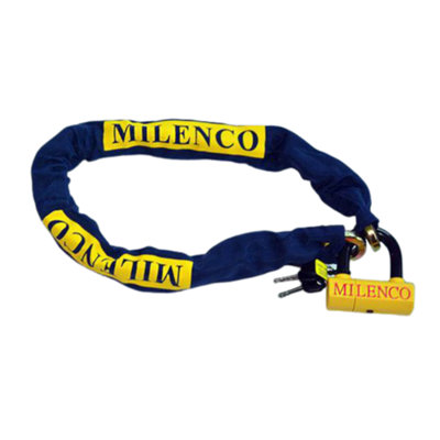 Milenco Dundrod U-Lock & 14mm x 1.8 Metre Motorbike Chain