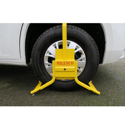 Milenco M15 15" Sold Secure Gold Motorhome Security Wheel Clamp