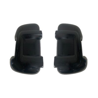 Milenco Motorhome Mirror Protectors Black Pair Short Arm