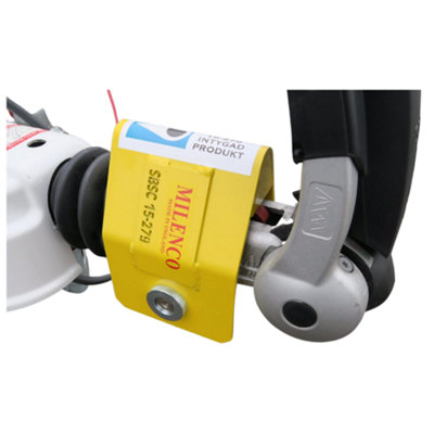 Milenco Super Heavy Duty Caravan Hitch Lock AKS 3004