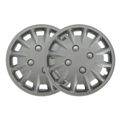 Milenco Wheel Trims 13" 337S Silver Bailey Caravan Camping