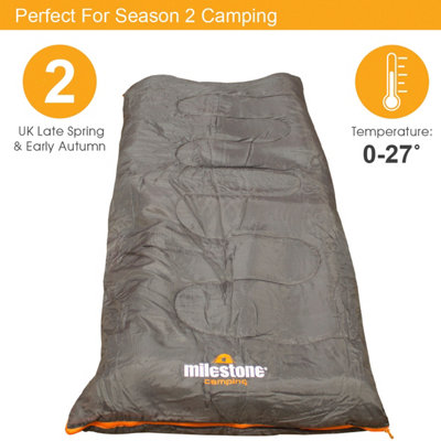 Milestone Camping 88109 Eenpersoons Luchtbed/Gemakkelijk Opblazen