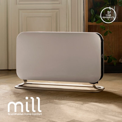 Mill Convection Heater Instant Portable Electric Radiator 2000W - White ...