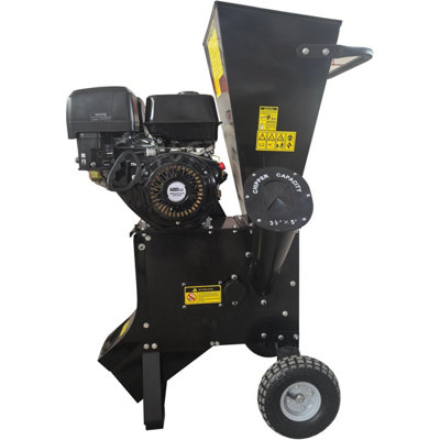 Miller & Mason 15HP 420cc 102mm Petrol Wood Chipper And Shredder