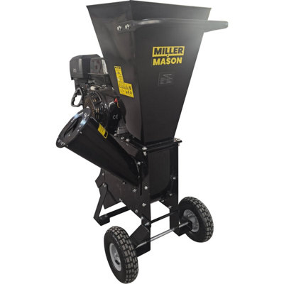 Miller & Mason 15HP 420cc 102mm Petrol Wood Chipper And Shredder