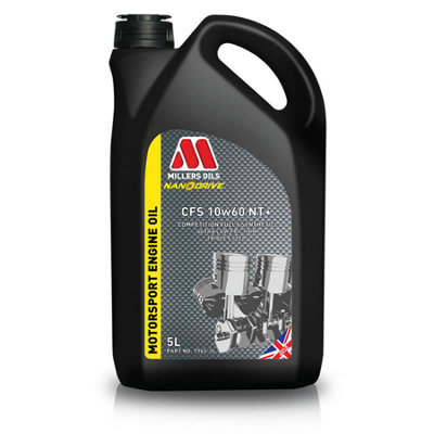 MILLERS 10W-60 Fully Synthetic Engine Oil Triple Ester M Sport Racing 7L