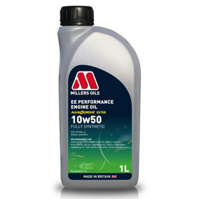 MILLERS EE Performance Abarth 10w50 Fully Synthetic Engine Oil 1L