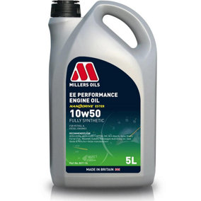 MILLERS EE Performance Abarth 10w50 Fully Synthetic Engine Oil 5L