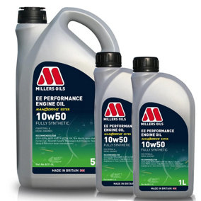 MILLERS EE Performance Abarth 10w50 Fully Synthetic Engine Oil 7L