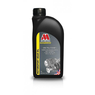 Millers Oils CRX 75w110 NT+ Fully Synthetic Competition Transmission Oil 1L