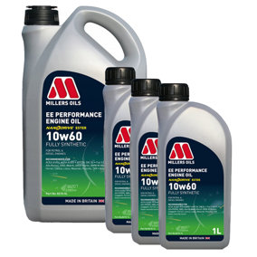Millers Oils EE Performance 10W60 Fully Synthetic Engine Oil 8L